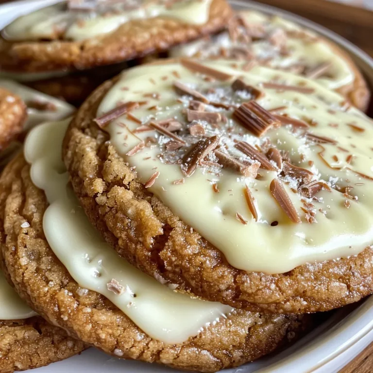 Sweeten Your Holidays: Chewy Maple Cookies Dipped in White Chocolate