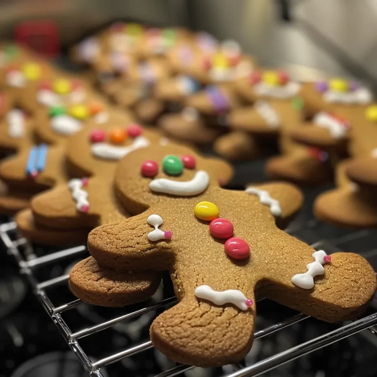 Whisking Up Holiday Cheer: Delightful Gingerbread Men Cookies for Decorating Fun!