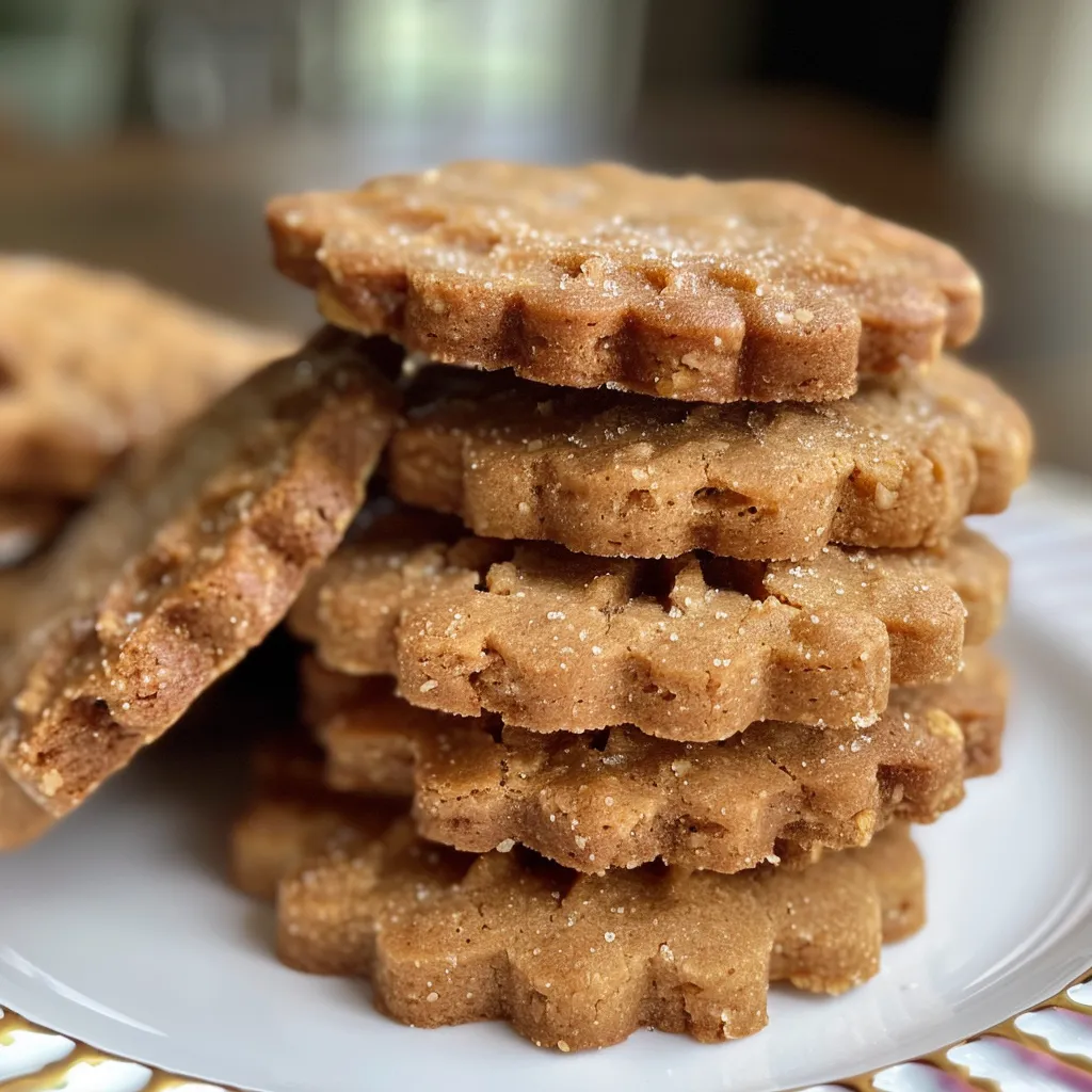 Crunchy Speculoos Cookies Christmas Recipe