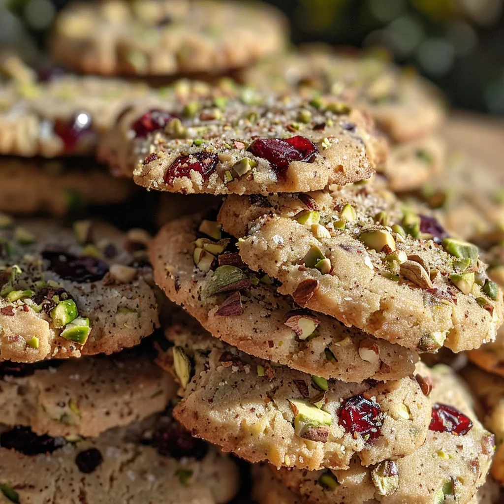 Cranberry Pistachio Shortbread Cookies: The Holiday Cookie That Actually Looks Fancy
