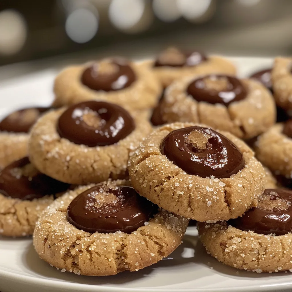 Chocolate Thumbprint Cookies - In Bloom Bakery