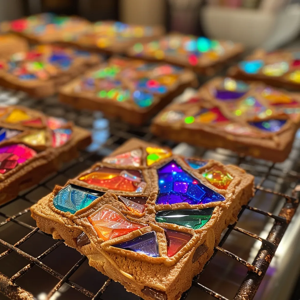Easy Stained Glass Cookies