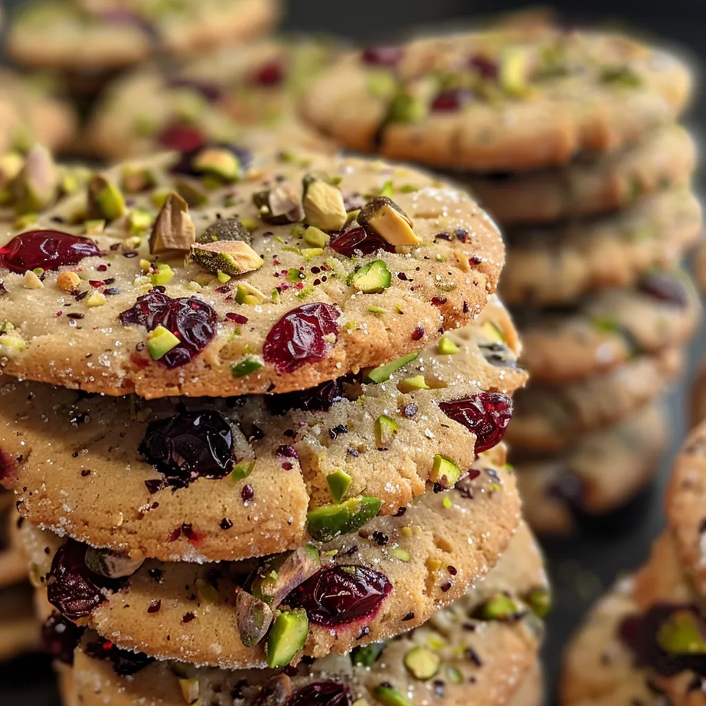Cranberry Pistachio Shortbread Cookies: The Holiday Cookie That Actually Looks Fancy