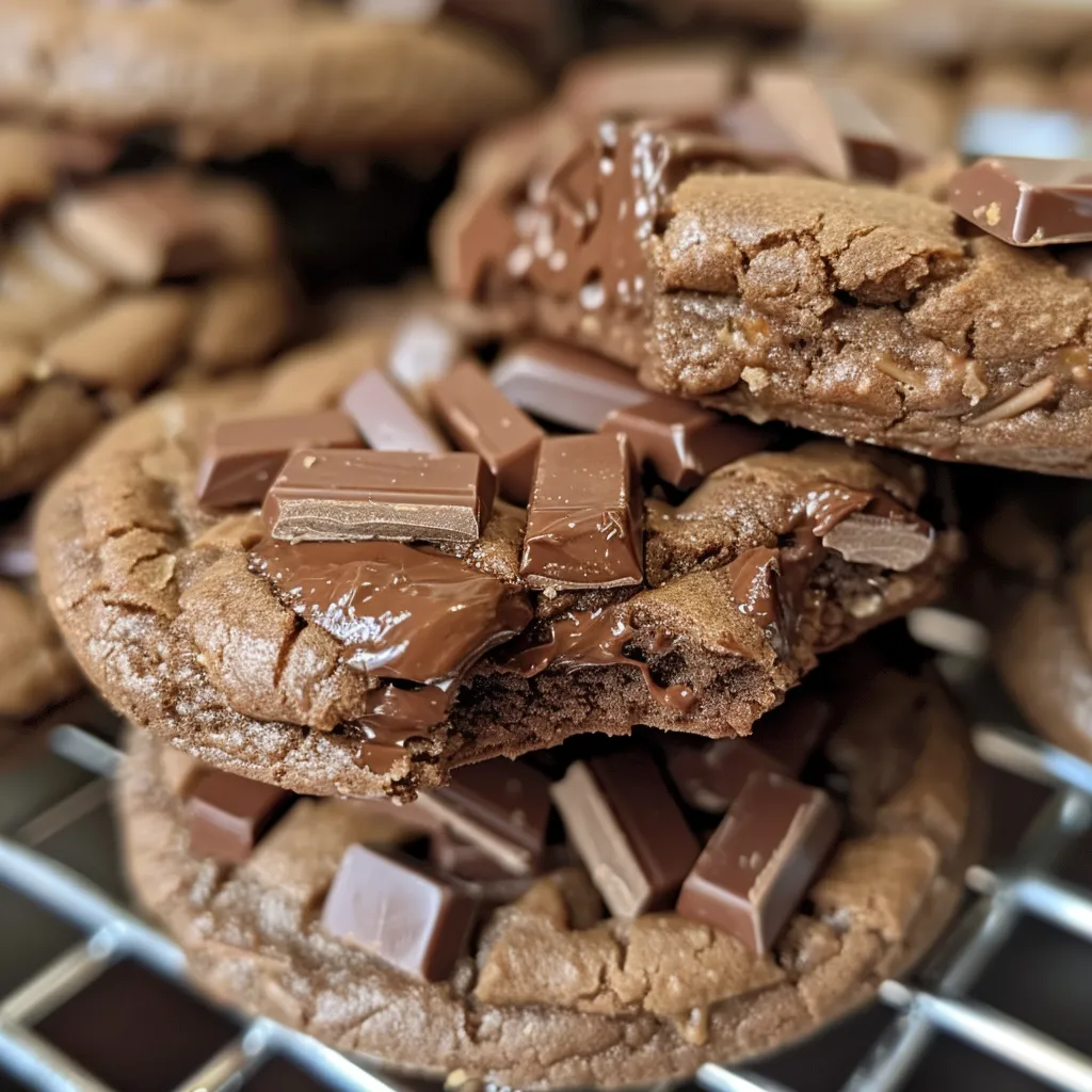 Chocolate kiss cookies
