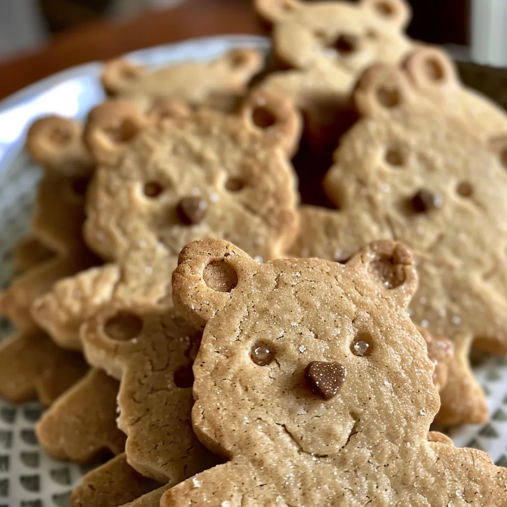 Brown Butter-Maple Shortbread Bear Cookies