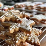 Colorful Christmas cookies showcasing icing designs and festive decorations.