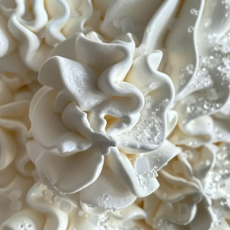 Close-up of royal icing dripping from a spatula, showcasing its consistency.