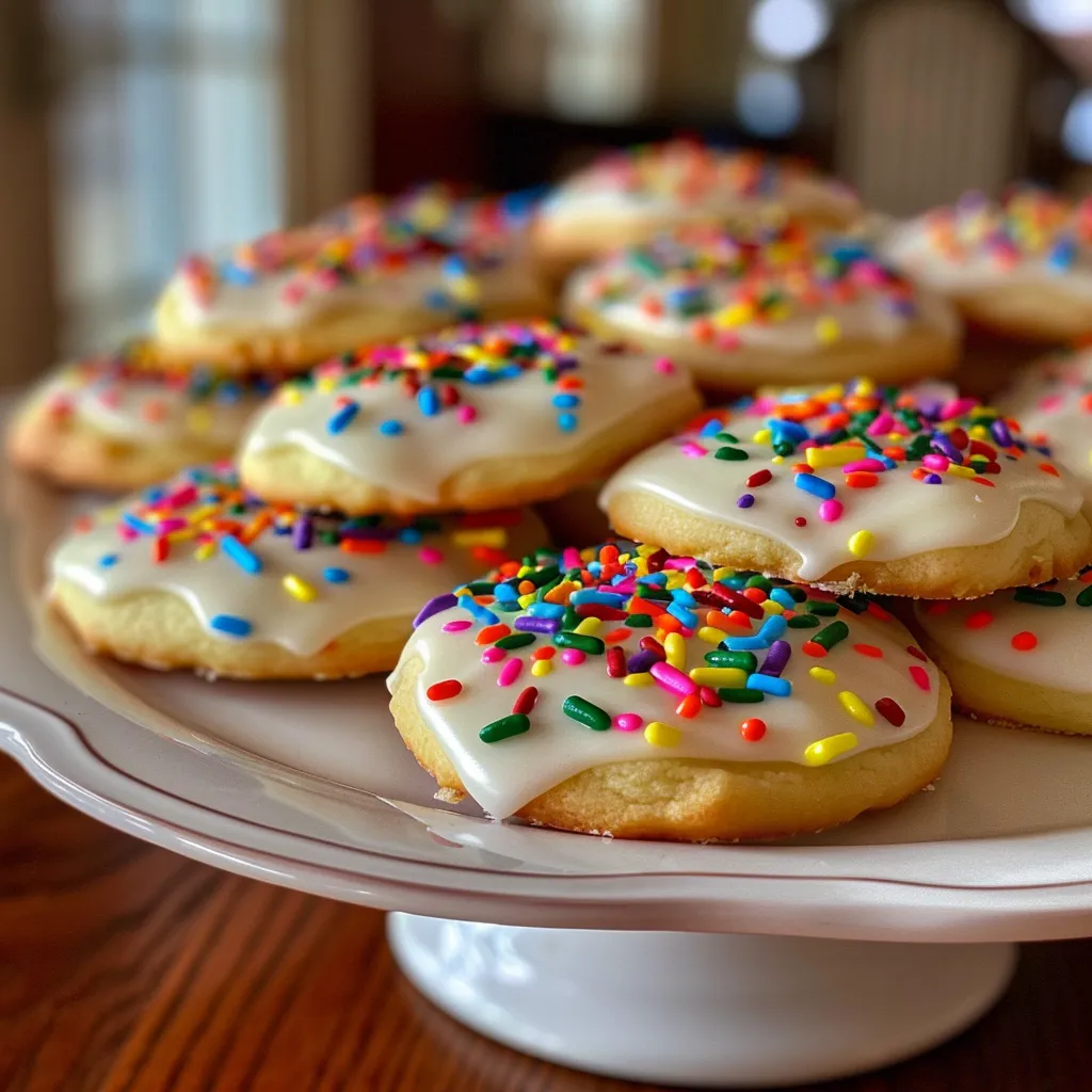 Rich, glossy sugar cookie icing made with confectioners’ sugar and butter.