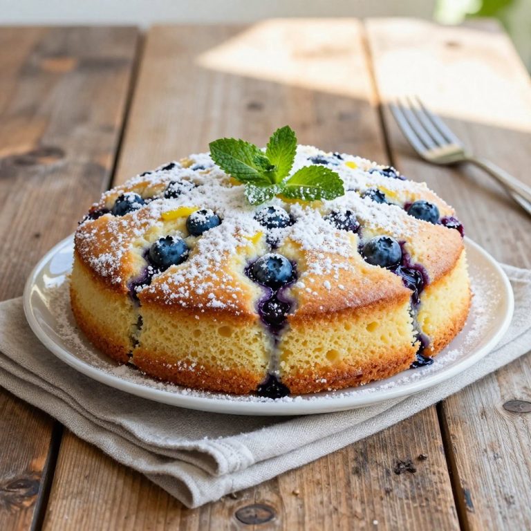Lemon Blueberry Buttermilk Cake: Easy Recipe