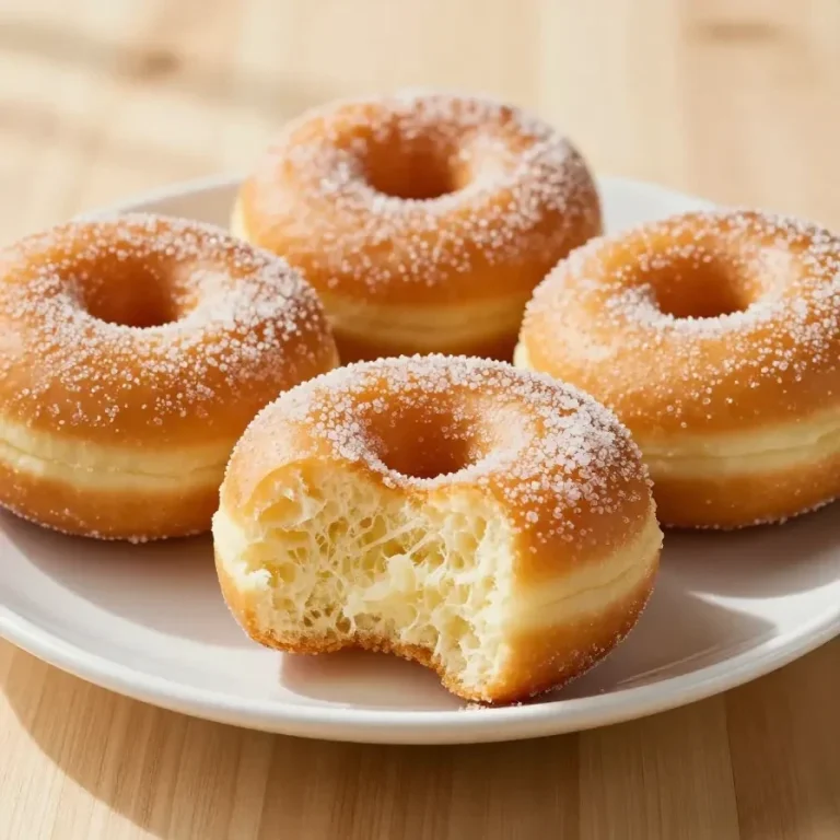 Apple Cider Donuts Freshly baked apple cider donuts on a wooden table