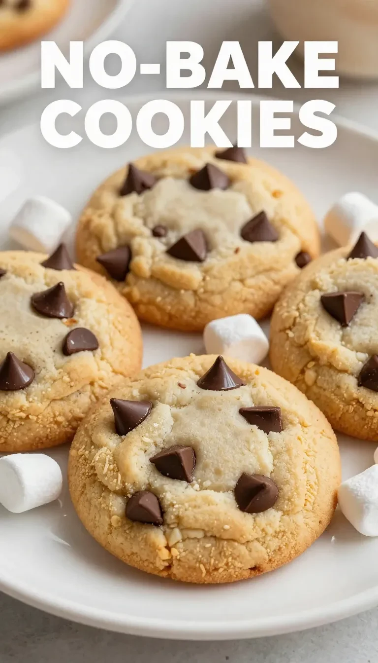A plate of freshly baked Avalanche Cookies with chocolate chips and white chocolate chunks